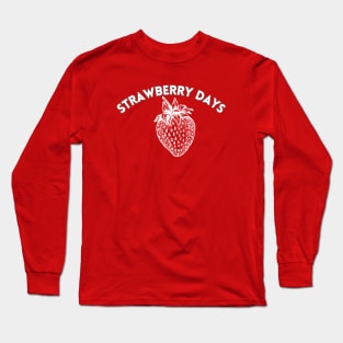 Lined Strawberry Days Celebration Pleasant Grove Utah Long Sleeve T-Shirt